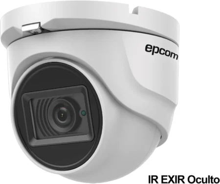 Camara Eyeball Turbohd Epcom E4K-Turbo-L 8Mpx 4K/Lente 2.8 Mm/Gran Angular 102°/Exterior IP67/Ir Exir 30Mts/Dwdr/Tvi-Ahd-Cvi-Cvbs