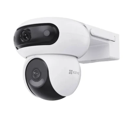 Camara Pt Ezviz H90 Dual 2K+& 2K/Doble Lente/Wi-Fi/Auto Seguimiento Inteligente/Vision Color Nocturna/Rotacion En Ambos Lentes