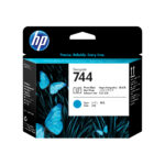 CABEZAL HP 744 NEGRO FOTO/CYAN PARA DESIGNJET Z2600/Z5600, F9J86A
