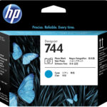 Cabezal HP 744 Mate/Rojo Cromatico Para Designjet Z2600/Z5600, F9J88A