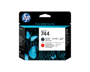 CABEZAL HP 744 MATE/ROJO CROMATICO PARA DESIGNJET Z2600/Z5600, F9J88A