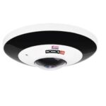 Cámara Fisheye IP 6 Mp, Lente 1,65 Mm (360° For Ceiling Mount / 180° For Wall Mount) , De Dia Detecta Hasta 90 Mts , Dda , Microfono, Wdr, IP67