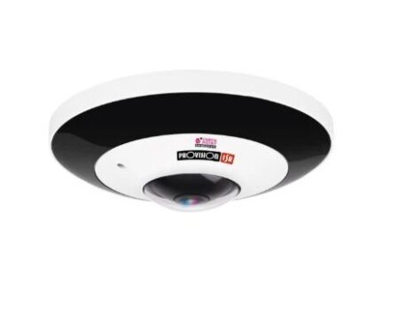 Cámara Fisheye IP 6 Mp, Lente 1,65 Mm (360° For Ceiling Mount / 180° For Wall Mount) , De Dia Detecta Hasta 90 Mts , Dda , Microfono, Wdr, IP67