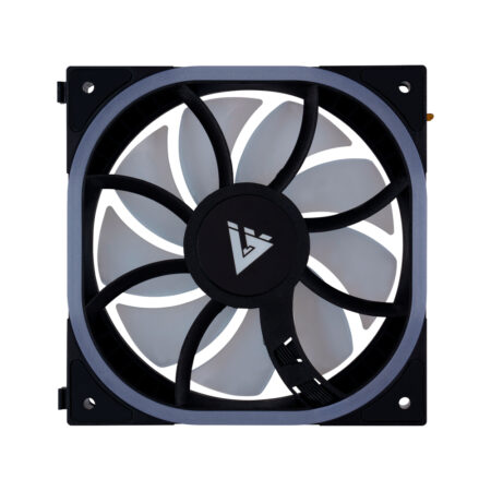 Ventilador Modular Game Factor Fg500 – 120Mm, 58 Cfm, 1900 Rpm, Rgb, Compatible Con Fg500 Negro