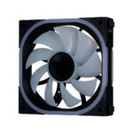 Ventilador Modular Game Factor Fg500 - 120Mm, 58 Cfm, 1900 Rpm, Rgb, Compatible Con Fg500 Negro