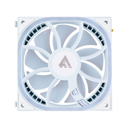 Ventilador Game Factor Fg500-Wh/1X120Mm/Modular/Rgb/1900Rpm/58Cfm/Compatible Con Fkg500/ Color Blanco