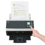 Scanner Fujitsu Fi-8170/600X600Dpi/Duplex/70Ppm/Monocromo/Color Negro-Gris