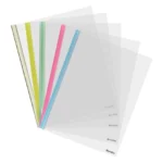 Folder De Plastico Barrilito Qc310 Carta/Costilla/Con 12 Piezas