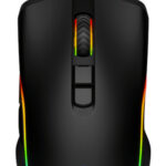 MOUSE ALAMBRICO GAMER MSI FORGE GM300, 7200DPI/7 BOTONES/OPTICO/RGB/USB/COLOR NEGRO