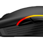 Mouse Alambrico Gamer MSI Forge Gm300, 7200Dpi/7 Botones/Optico/Rgb/USB/Color Negro