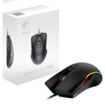 Mouse Alambrico Gamer MSI Forge Gm300, 7200Dpi/7 Botones/Optico/Rgb/USB/Color Negro