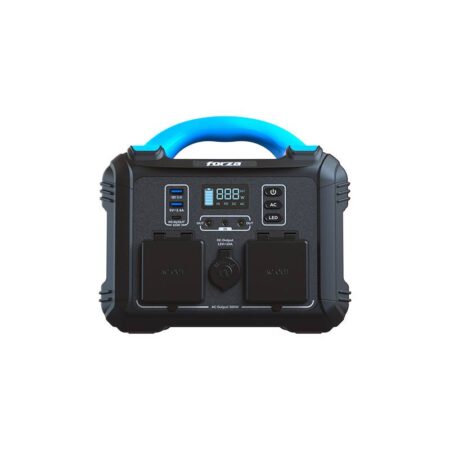 Power Station Forza Titan 300W(Fpp-T300) – Color Negro Con Azul, Capacidad 236.25Wh
