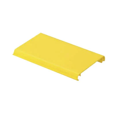 Tapa Con Bisagra A Presion Para Canaleta Fiberrunner Panduit Frhc4Yl6/De Pvc Rigido/1.8M De Largo/Color Amarillo