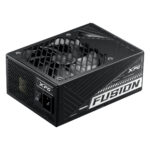 FUENTE DE PODER 1600W XPG FUSION1600T-BKCUS, 80 PLUS TITANIUM/ATX/120MM/COLOR NEGRO
