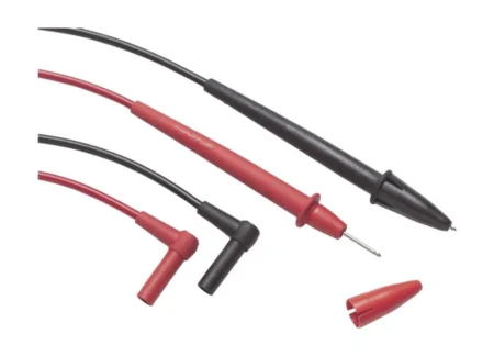 Juego De Cables De Prueba General De Punta Dura Fluke Tl75 Cat Iii Y Cat Iv Solo Con Tapa Protectora