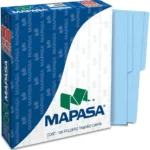 Folders Mapasa F Hot Azul Carta C/100 Piezas