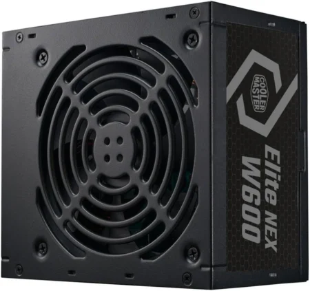 FUENTE DE PODER 600W COOLER MASTER MPW-6001-ACAW-BUS/ATX/120MM/80 PLUS WHITE/COLOR NEGRO