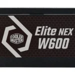 FUENTE DE PODER 600W COOLER MASTER MPW-6001-ACAW-BUS/ATX/120MM/80 PLUS WHITE/COLOR NEGRO