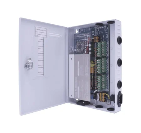 Fuente Premium 11-15V Epcom Powerline Xp18Dc30Ud/18 Canales/30A/Alta Tecnologia En Seguridad/Doble Ventilador/Hasta 1.85A Por Salida/Filtro De Ruido Por Canal