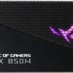 FUENTE DE PODER 850W ASUS ROG-STRIX-850G-WHITE, 80 PLUS GOLD/20+4 PIN ATX/150MM, COLOR BLANCO