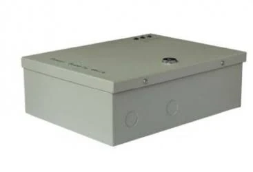 Fuente De Poder 12 Vcd/10 Amp Saxxon Psu1210-D9B, Para 9 Camaras, 1.1 Amper Por Canal, Compatible Con Bateria De Respaldo