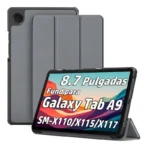 FUNDA Y MICA PARA TABLET SAMSUNG GALAXY TAB A9 8.7″ X110/X115/X117/2023 COLOR ROJO