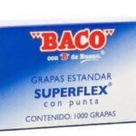 Grapas Estándar G-1000 Superflex Baco 11015 Baco Caja Con 1000 -