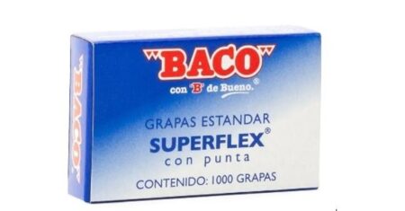 Grapas Estándar G-1000 Superflex Baco 11015 Baco Caja Con 1000 –