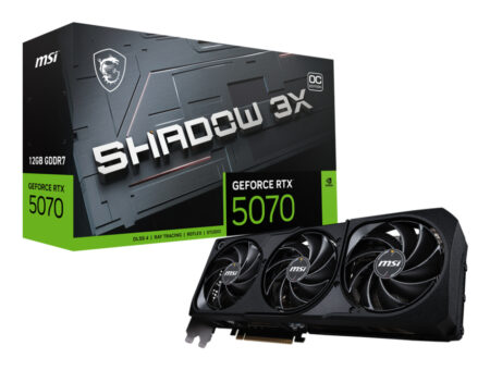 T/Video MSI Geforce Rtx 5070 12G Shadow 3X Oc 12Gb Ddr7/PCI-Express 5.0/1X HDMI/3X DP/G5070-12S3C