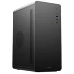 Gabinete Ghia Qcmt-13 Micro Torre Quaroni Micro ATX/19"/USB 2.0-3.0/80 Mm/Fuente 500 W/Caracteristicas/Negro