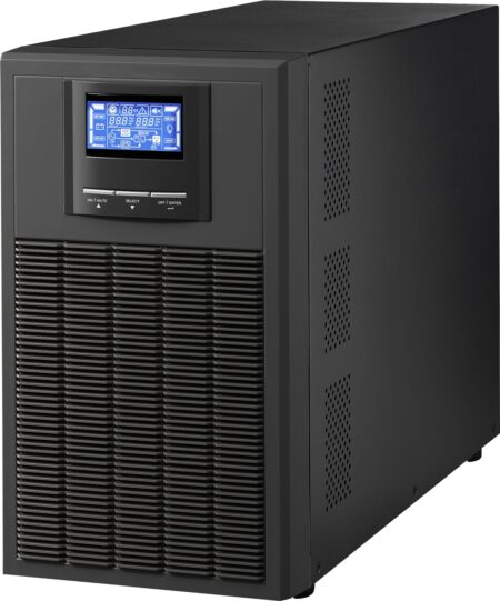 UPS Online Doble Conversión Monofasico Torre Gamma 3K 3000Va/2700W, 4 Nema 5-15/20R Protegidos, Entrada L5/30P Voltaje 60/145V, Salida 110/115/120/127Va