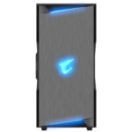 GABINETE GAMER GIGABYTE AORUS C300 GLASS GB-AC300G/VENTANA/RGB/MIDI-TOWER/120MM/ATX/USB 3.0/NEGRO