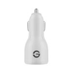 Getttech Cargador De Coche Juno Con 2 Puertos USB - Salida De 12V A 24V, Compacto, Mod. Gcc-2U22-01