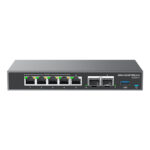 Grandstream (Gcc6010) Es Un Equipo Todo En Uno Para Empresas Que Integra Firewall, Router VPN, Switch PoE Y Pbx IP