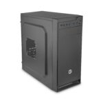 Getttech Gabinete Pc Media Torre - ATX/Micro ATX/Mini Itx, USB 3.0, 1 Ventilador, Inckluye Fuente De 550W, Negro, Mod. Gcm-550Ac-01