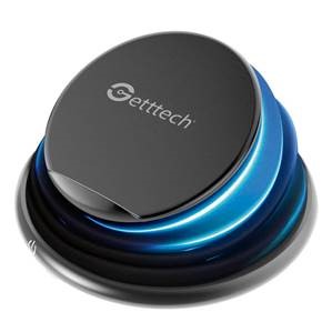 Getttech Cargador Inalambrico Apollo - Acabado Suave, Mod. Gcs-69201