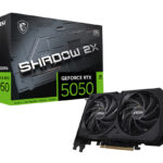 T/Video MSI Geforce Rtx 5050 8Gb Shadow 2X Oc Geforce/8Gb Gddr6/PCI-E 5.0/DP/HDMI/Color Negro