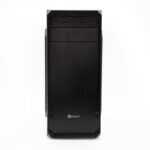 Getttech Gabinete Medie Torre - ATX/Micro ATX/ Ranuras PCI, Negro Acabado Mate, Incluye Fuente De 500W, 1 Ventilador, Mod. Gg-1803
