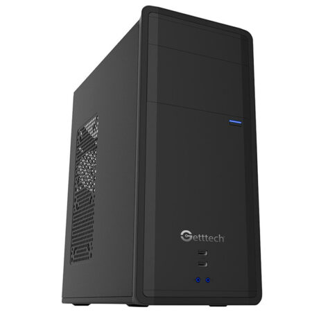 Gabinete Getttech Gg1802 C/Fuente 500W ATX/Matx Color Negro