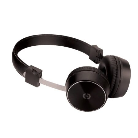 Getttech Diadema Auriculares De Malla – Con, Microfono, Color Negro, Jack 3.5Mm, 1.2 Mts, Mod. Gh-200N