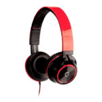 Getttech Auriculares Diadema Sonority - Rojo, Con Microfono, Jack 3.5Mm, Comodos, Mod. Gh-3100R