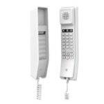 Teléfono IP Hotelero, 2 Líneas Con 2 Cuentas Sip, Conferencia De 3 Vías, PoE, Gdms, Color Blanco