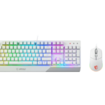 Kit Teclado Y Mouse MSI Gk30 - Estándar, 104 Teclas, Blanco, 3200 Dpi