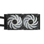 SISTEMA ENFRIAMIENTO LIQUIDO GIGABYTE GP-AORUS WATERFORCE X II 240 MULTISOCKET/2X120MM ARGB/COLOR NEGRO