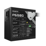 Fuente De Poder 650W Gigabyte Gp-P650G/P650G 80 Plus Gold ATX/24-Pin ATX/120Mm/Negro
