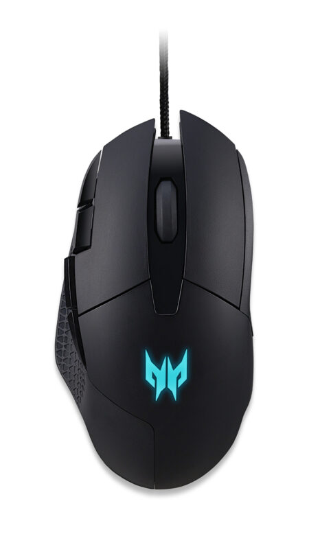 Mouse Alambrico Optico Gamer Acer Cestus 315 Pmw010, 6500Dpi/8 Botones/USB/1.8 M/Negro Gp.mce11.014