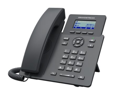 Telefono IP Grandstream Grp2601P Grado Operador 2 Lineas Sip Con 2 Cuentas PoE, Codec Opus,Ipv4/Ipv6 Con Gestion En La Nube Gdms