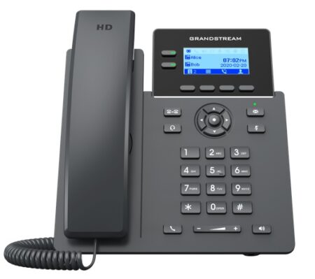 Teléfono IP De 2 Líneas Con 4 Cuentas Sip, Conferencia De 5 Vías, Ethernet Con PoE Pero No Incluye Su Fuente De Alimentación