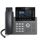 Teléfono IP Grado Operador De 10 Líneas Con 5 Cuentas Sip, WiFi, Dos Pantallas LCD, Bluetooth, Gdms, Gigabit Con PoE