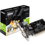 T/Video MSI Geforce Gt 710 2Gd3 Lp 2Gb Ddr3 PCI Express
